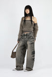 Blanc Fur Bolero Top Set