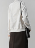 Half Turtleneck Pocket Sweatshirt