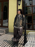 Western Mood Washing Denim Jacket