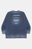 Company pigment washed over long sleeve