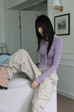 Teuel Unbalance Scarf Tee