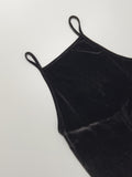 Velour Bustier Long one Piece