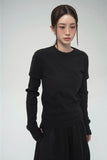 (W) PANEL LAYERED TEE
