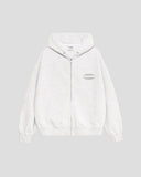 No.010 FONTLESS STITCH LOGO ZIP HOODIE