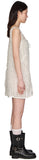 Cream Frill Short One Piece