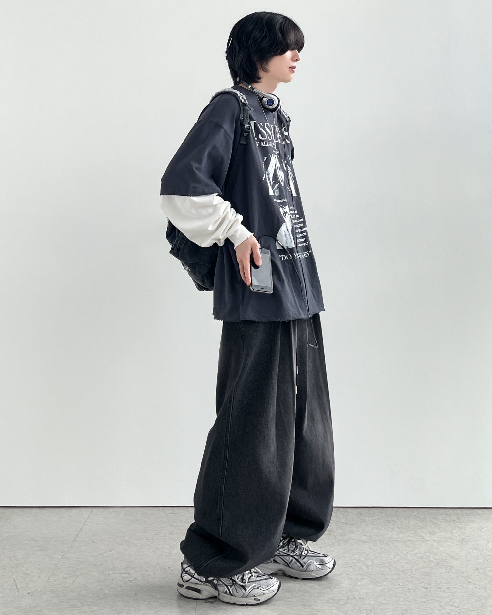 【YOURNUS】Boom Bap String Balloon Denim YOURNUS】Boom Bap String Balloon Denim (YOURNUS/デニム