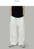 Hito pintuck cargo pants
