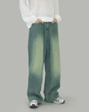 Rakyu wide denim pants
