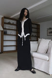 Shirring Mermaid Long Skirt