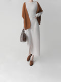 [Premium] Viche Whole Garment Round Knit One Piece