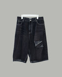 Nikki Damaged Bermuda Pants