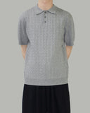 Trun Cable Short Sleeve Knit