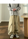 Overlap Stitch Cargo Pants