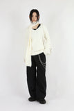 Scarf mink knit