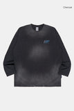 Company pigment washed over long sleeve