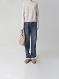Vintage Straight Denim Pants