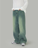 Rakyu wide denim pants