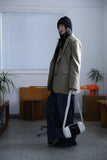 Herringbone quilted jacket