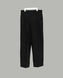 Toyu two-tuck wide slacks