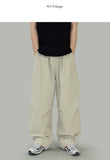 Needle pintuck balloon pants