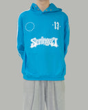 Scannel button hoodie