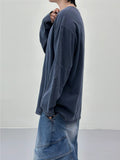 Ocean Pigment Washing Overfit Sleeve