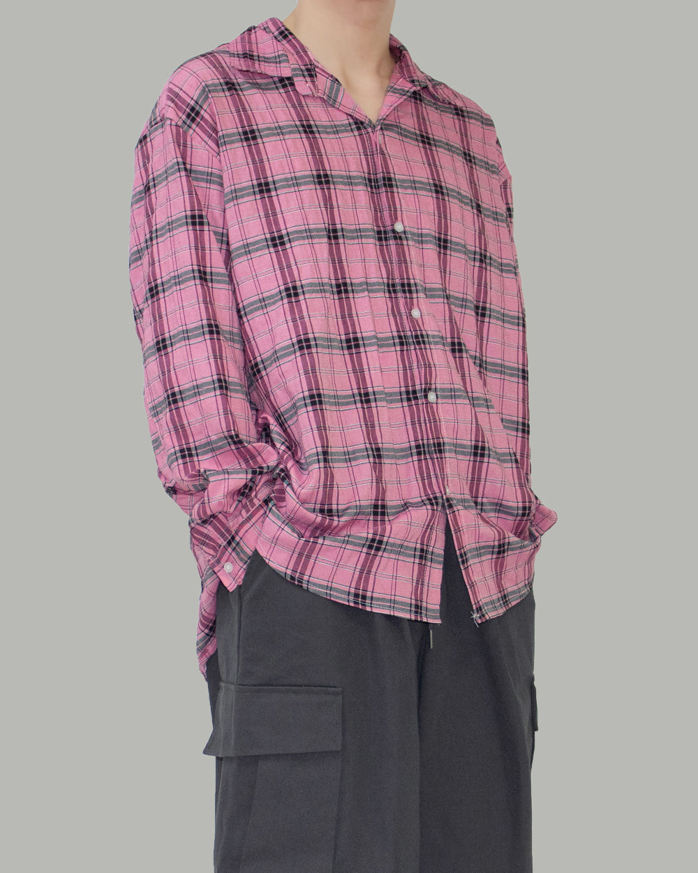 【SCENERITY】Luke overfit check shirt SCENERITY (シナリティ) - ルークオーバーフィットチェック