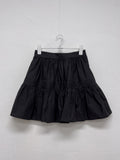 Judy Cotton Flare Mini Skirt