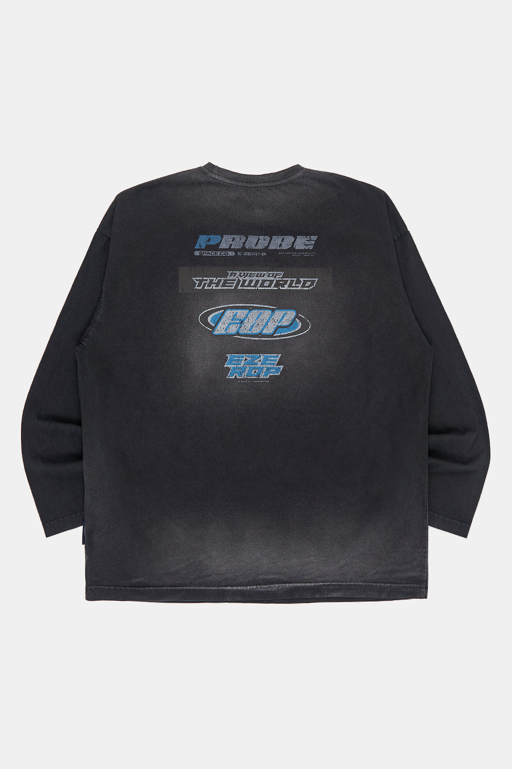【Raucohouse】Company pigment washed over long sleeve Raucohouse(ラウコハウス) - カンパニーピグメントウォッシド