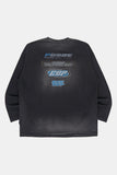 Company pigment washed over long sleeve