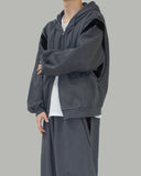 Laco hooded zip-up