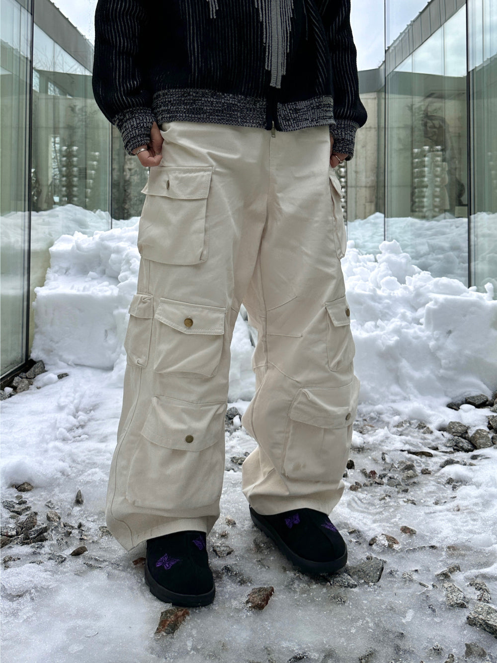 【DISCERNMENT】Straight Golden Dart Cargo Pants DISCERNMENT (ディーサーメント) - ストレートゴールデンダート
