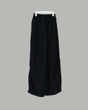 Unbalanced big cargo pants