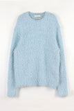 Pastel leash over knit