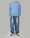Os punching see-through knit