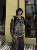 Western Mood Washing Denim Jacket