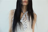 Pro.1 see-through logo scarf