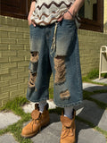 Western Vintage Bermuda Denim