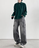 Revolver Pigmented Cargo Denim