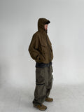 Multi-Pocket Zipper Nylon Pants