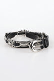 Black Antique Stud Belt