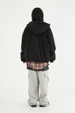 Connolly zip-up hood jumper