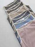 Stripe Boatneck Ribbed Sleeveless