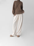 Crown Knit Wide Ribbed Pants