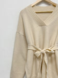 [SET] Mona V-neck Loose Fit Knit