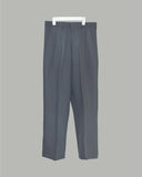 Toyu two-tuck wide slacks