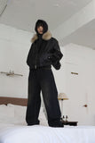 Fur Detachable Padded Blouson