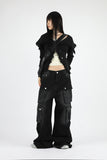 Parachute pocket denim