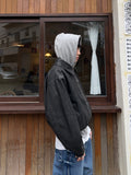 Berlin Crack Washing Leather Jacket