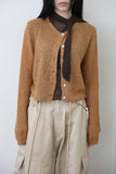 Liz crop knit cardigan